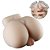 Bunda Realistica em Cyber com Anus e Vagina 15x8 cm - 7566 - Imagem 5