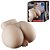 Bunda Realistica em Cyber com Anus e Vagina 15x8 cm - 7566 - Imagem 1
