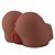 Bunda Realistica em Cyber com Anus e Vagina Cores 20x18 cm - 6782 - Imagem 3