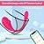 Vibrador Estimulador de Ponto G por Aplicativo Recarregável Pink - 34206 - Imagem 6