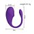 Vibrador Estimulador de Ponto G por Aplicativo Recarregável Roxo - 34206 - Imagem 4
