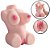 Masturbador Masculino Formato de Mini Corpo Vagina e Ânus 22,0 x 10,0cm - 9801 - Imagem 1