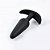 Plug Anal em silicone Preto 12,3cm X 3,1cm - 7461 - Imagem 2