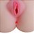 Bunda Realistica em Cyber com Anus e Vagina Pequena 12x7,5 cm - 9798 - Imagem 3
