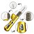 Vibrador Rotativo de Coelho Dourado Recarregável - 8491 - Imagem 2