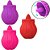 Vibrador Rosa Estimuladora de Clitóris com Língua Recarregavel - 9601 - Imagem 1