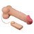 Prótese Dupla Camada com Vibro Escroto e Ventosa Pele 24,0 x 5,0 cm - 8543 - Imagem 3
