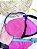 Biquíni Aviação Tecido UV - Rosa Neon - Imagem 3