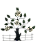 Árvore Cerca cinco Flores - Imagem 2