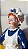 Boneca Resina Decorativa Vovó - Imagem 2