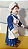Boneca Resina Decorativa Vovó - Imagem 4