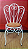 Cadeira Mini Floreira Decoração - Imagem 6