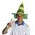 CHAPEU CONE SINALIZADOR BRASIL REF. 012BR - Imagem 1