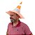 CHAPEU CONE BRANCO/LARANJA REF. 013 - Imagem 1
