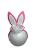 Tiara coelhinho pompom - Imagem 1