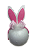Tiara coelhinho pompom - Imagem 2
