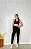 Conjunto Legging Básica + Top Nadador Cor Preto - Imagem 1