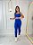 Conjunto Legging Básica+ Top Alça Reta Cor Azul Royal - Imagem 5