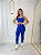 Conjunto Legging Básica+ Top Alça Reta Cor Azul Royal - Imagem 4