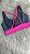 Conjunto Legging Val+ Top Cor Mescla+Rosa Neon - Imagem 2