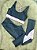 Conjunto Legging Val+ Top Cor Cinza+Rosa BB - Imagem 1