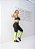 Conjunto Athena Legging+Top Cor Preto+Amarelo Neon - Imagem 1