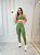 Conjunto Athena Legging+Top Cor Verde Oliva+Salmão - Imagem 3
