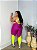 Conjunto Athena Legging+Top Cor Rosa Fuschia+Amarelo Neon - Imagem 5