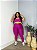 Conjunto Athena Legging+Top Cor Rosa Fuschia+Amarelo Neon - Imagem 6