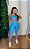 Conjunto Athena Legging+Top Cor Azul Céu+Rosa Neon - Imagem 2