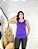 Blusa Regatão Cavada Cor Roxo Escuro - Imagem 1