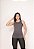Blusa Regata Nadador Cor Cinza - Imagem 1