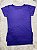 Blusa de Manga Mulet Cor Roxo Escuro - Imagem 1