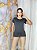 Blusa de Manga Mulet Cor Cinza - Imagem 1