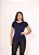 Blusa de Manga Mulet Cor Azul Marinho - Imagem 1