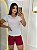 Blusa de Manga Mulet Cor Branco - Imagem 4