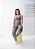 Conjunto Legging Básica+ Top Alça Reta Cor Cinza - Imagem 3