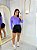 Blusa Tapa Bumbum Manga Longa Croped Cor Lavanda - Imagem 5