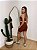 Conjunto Short Bolso+Top Alça Reta Cor Cobre - Imagem 2