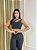 Conjunto Legging Básica + Top Nula Manga Cor Preto - Imagem 5