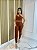 Conjunto Legging Básica + Top Nula Manga Cor Cobre - Imagem 1