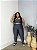 Conjunto Legging Básica + Top Nula Manga Cor Cinza - Imagem 4