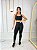 Conjunto Legging Básica+Top Ana Cor Preto - Imagem 4