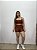 Conjunto Short Crossfit + Top Alça Reta Cor Cobre - Imagem 3