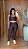 Conjunto Legging Bolso+Top Ana Cor Marrom - Imagem 1