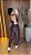 Conjunto Legging Bolso+Top Ana Cor Marrom - Imagem 2