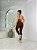 Conjunto Legging Básica+ Top Camilla Cor Marrom - Imagem 2