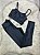 Conjunto Legging Básica+ Top Camilla Cor Preto - Imagem 1