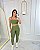 Conjunto Legging Básica+ Top Camilla Cor Verde Oliva - Imagem 4