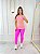 Blusa T-shirt Tule Cor Rosa Nude - Imagem 3